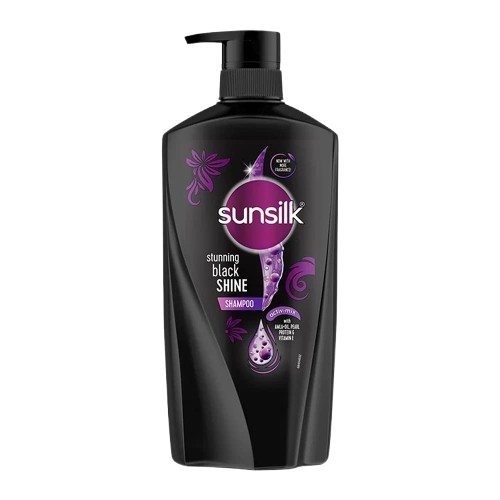 Stunning Black Shine Enhancing Formula for Radiant Dark Hair - 650ml